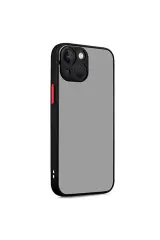 Newface İphone 13 Kılıf Montreal Silikon Kapak - Siyah