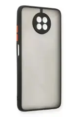 Newface Xiaomi Redmi Note 9 5g Kılıf Montreal Silikon Kapak - Siyah