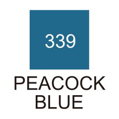 Kurecolor Fine&Brush For Manga Çift Taraflı Kalem N:339 Peacock Blue