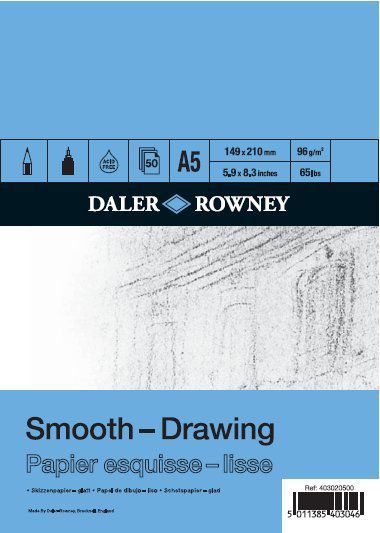 Smooth Drawing Eskiz Blok - A5 - 96GR - 50YP