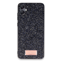 Onegif Samsung Galaxy A05 Bright Simli Kapak - Siyah