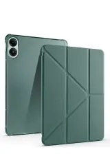 Newface Xiaomi Redmi Pad Se 4g Kılıf Kalemlikli Mars Tablet Kılıfı - Koyu Yeşil