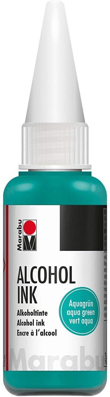 Alcohol Ink Alkol Bazlı Mürekkep 20ml N:297 Aqua Green