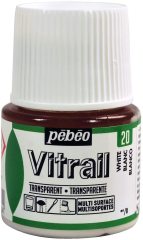 Vitrail Cam Boyası 45ml - 20 White