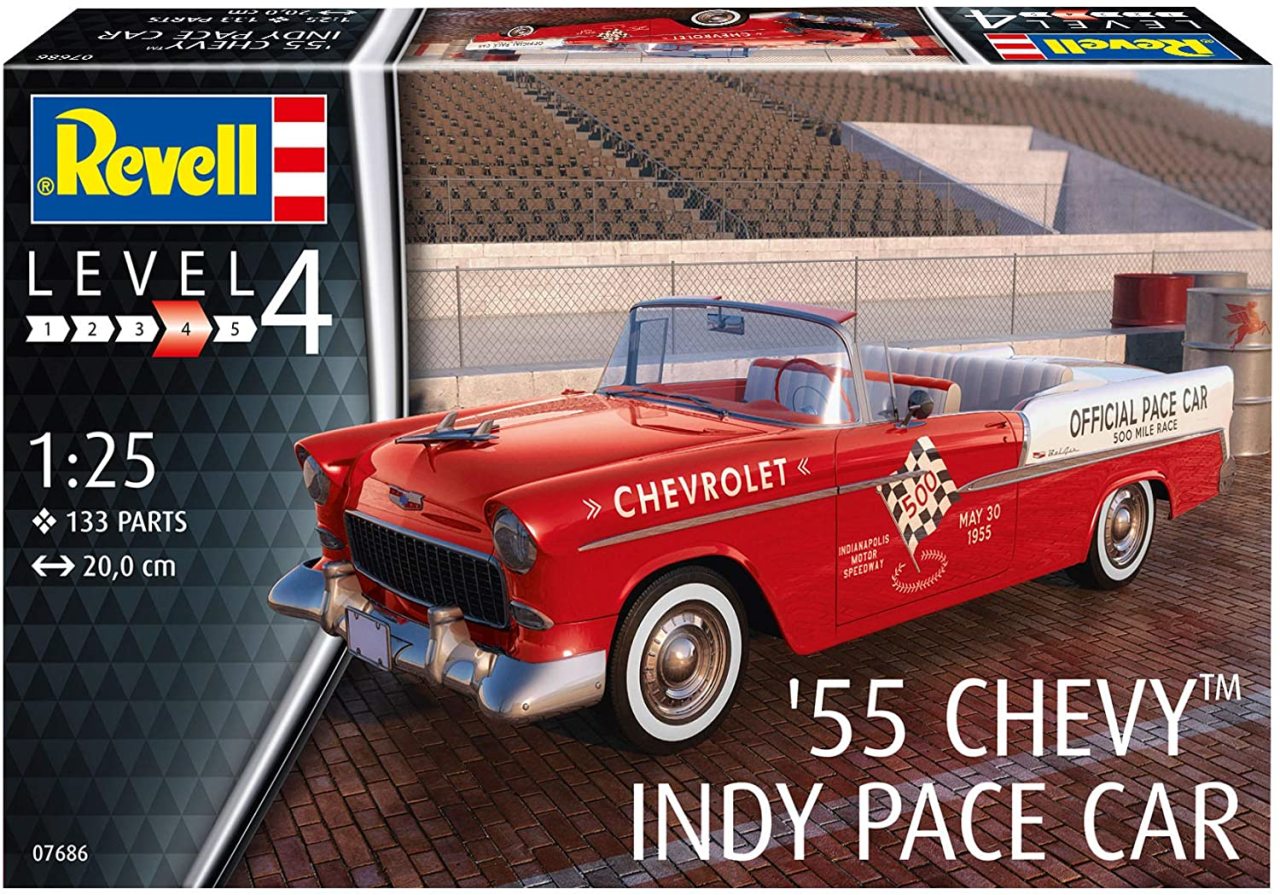Maket Araba 1955 Chevy Indy Pace Car