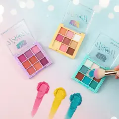 9 Renkli Far Paleti - 3'lü Set