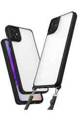 Newface Samsung Galaxy A06 Kılıf Penta Silikon Kılıf - Siyah