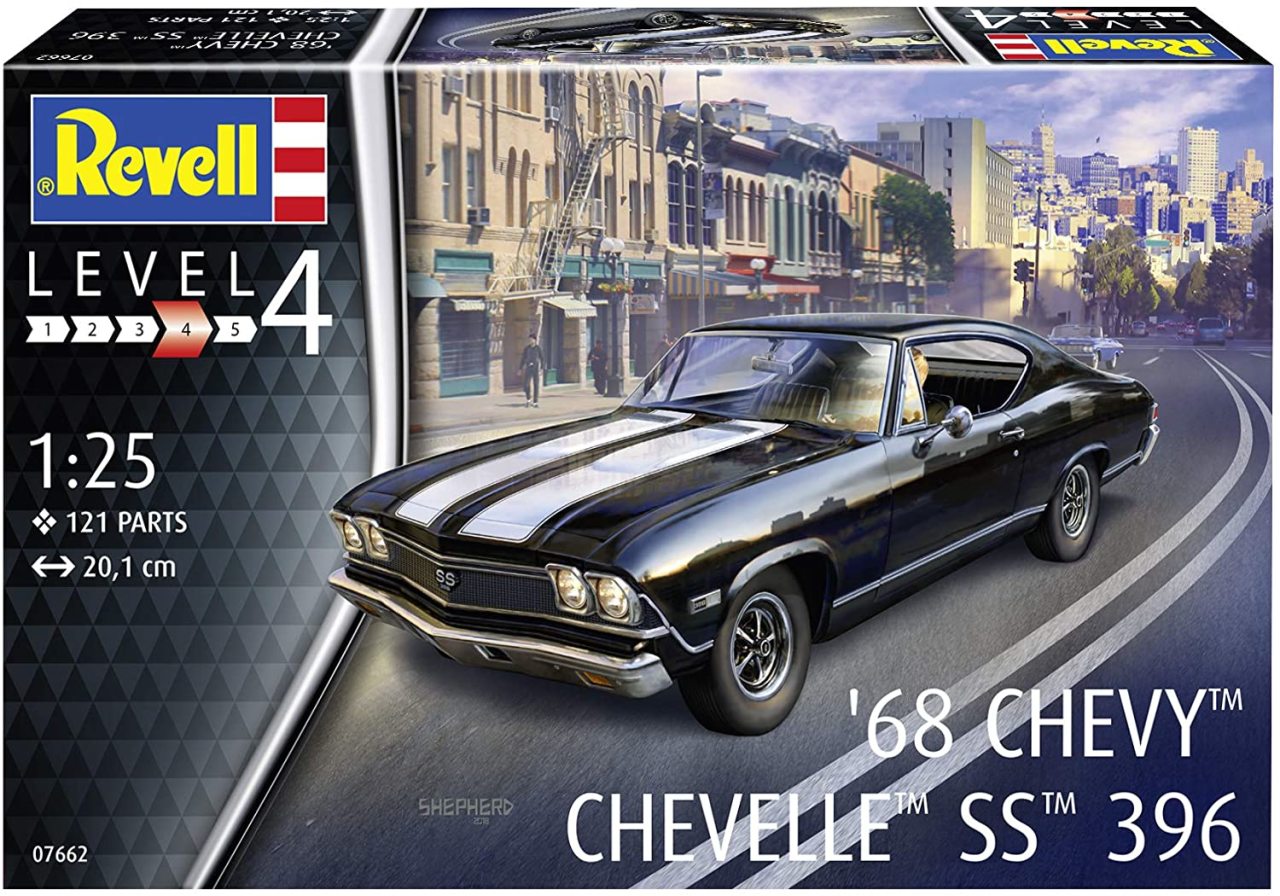 68 Chevy Chevelle SS 396 Model Araba 1:25 N:7662
