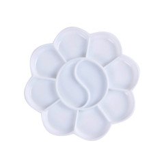 Plastik Papatya Palet 10 Godeli 12,5cm