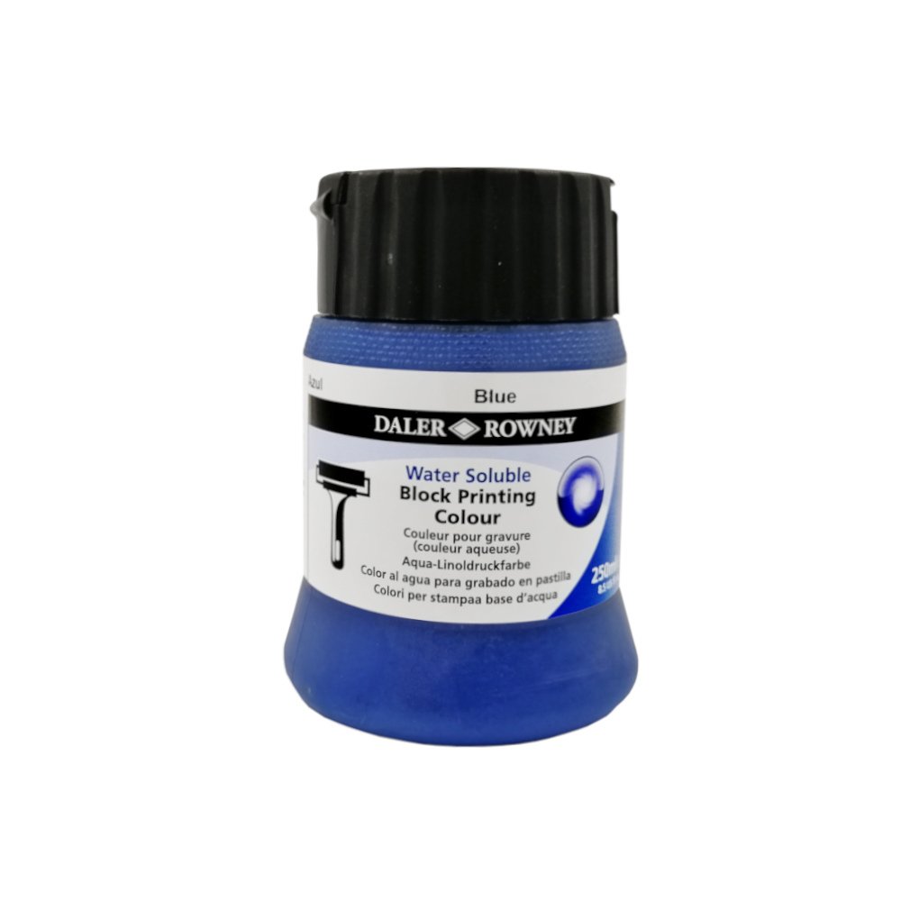 Su Bazlı Linol Baskı Boyası 250ml Blue