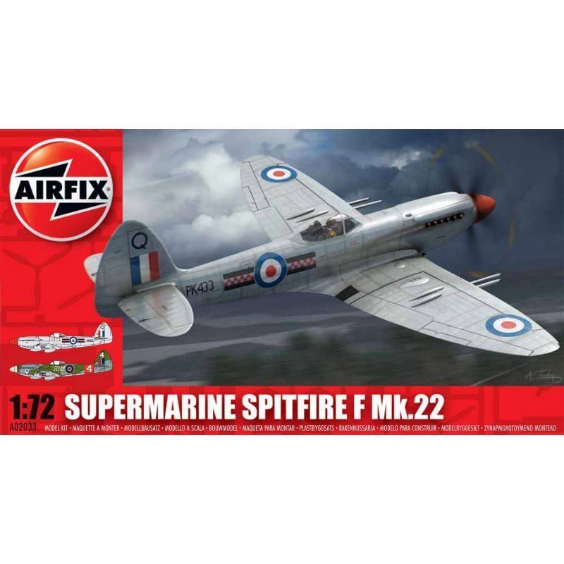 Model Uçak 1:72 Supermarine Spitfire F Mk.22 N:A02033