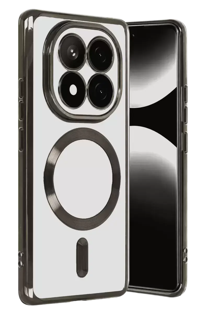 Newface Xiaomi Redmi Note 15 Pro Plus 5g Kross Magneticsafe Kapak - Siyah