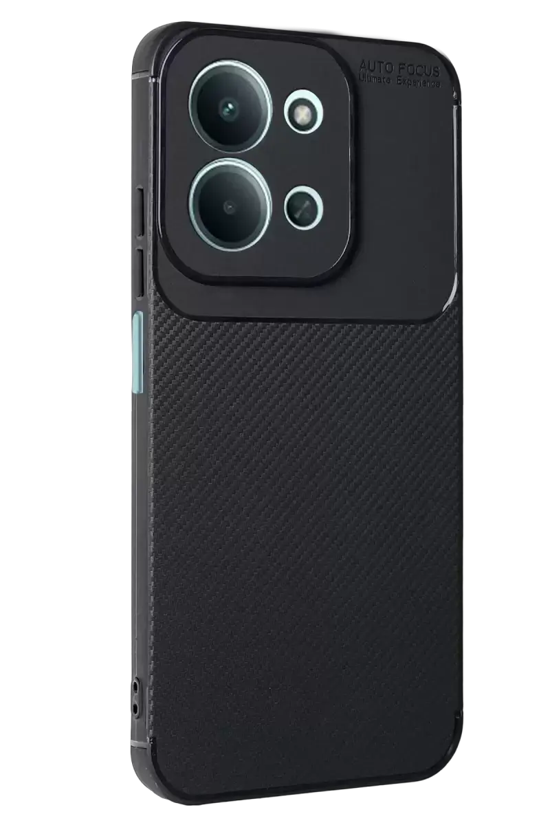 Newface Xiaomi Redmi 15c 5g Auto Focus Karbon Kapak - Siyah