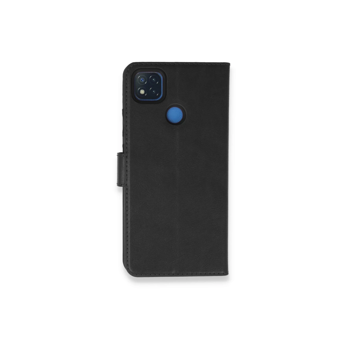 Xiaomi Redmi 9c Kılıf Trend S Plus Kapaklı Kılıf - Siyah