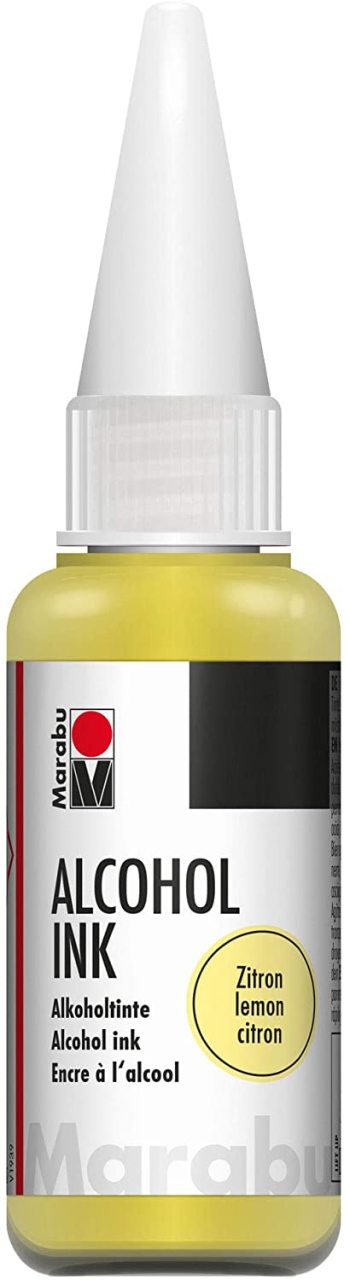 Alcohol Ink Alkol Bazlı Mürekkep 20ml N:020 Lemon