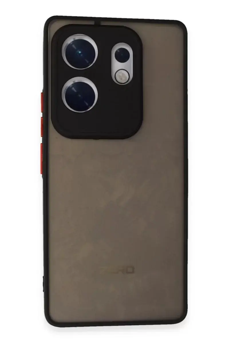Newface İnfinix Zero 30 4g Kılıf Montreal Silikon Kapak - Siyah
