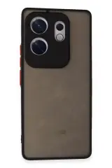 Newface İnfinix Zero 30 4g Kılıf Montreal Silikon Kapak - Siyah