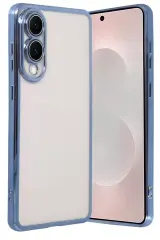 Newface Samsung Galaxy S25 Edge Razer Lensli Silikon - Açık Mavi