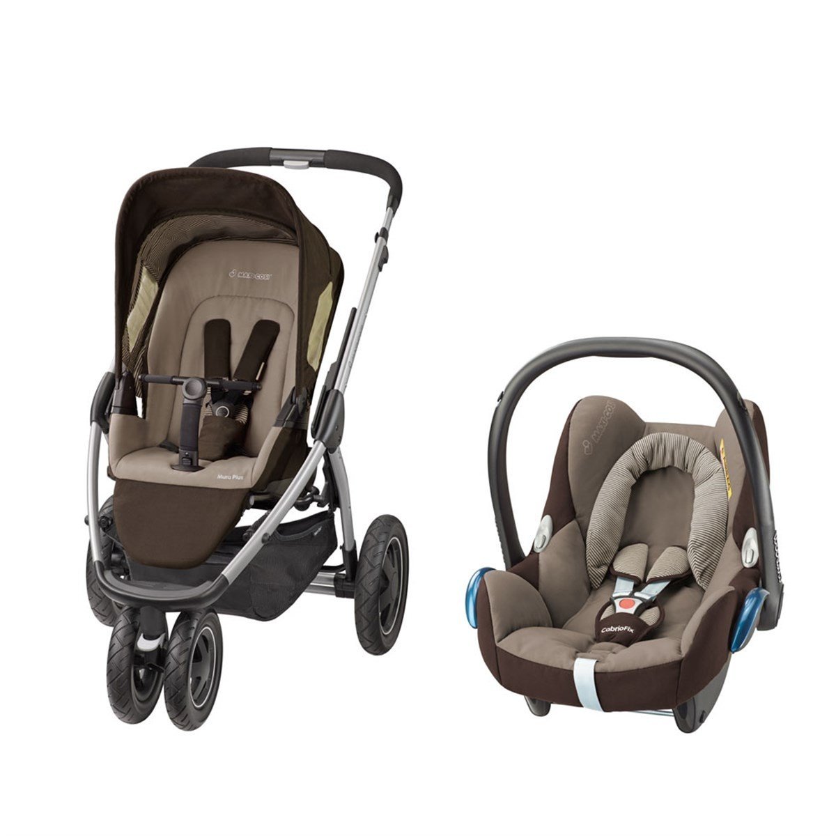 Maxi-Cosi Mura Plus 3 Travel Sistem Bebek Arabası / Walnut Brown
