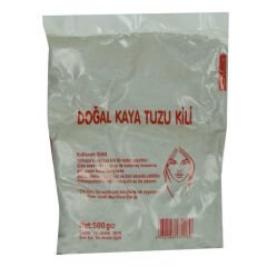 Doğal Saf Naturel Ayak ve Cilt Bakım Kaya Tuzu Kili Öğütülmüş 500 Gr Paket