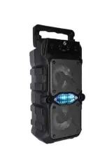 Çift Çıkışlı Güçlü Bataryalı Kablosuz Yüksek Ses Kaliteli Bluetooth Hoparlör