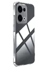 Newface Oppo A6 Pro 4g Lüx Şeffaf Silikon - Şeffaf