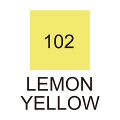 Kurecolor Fine&Brush For Manga Çift Taraflı Kalem N:102 Lemon Yellow