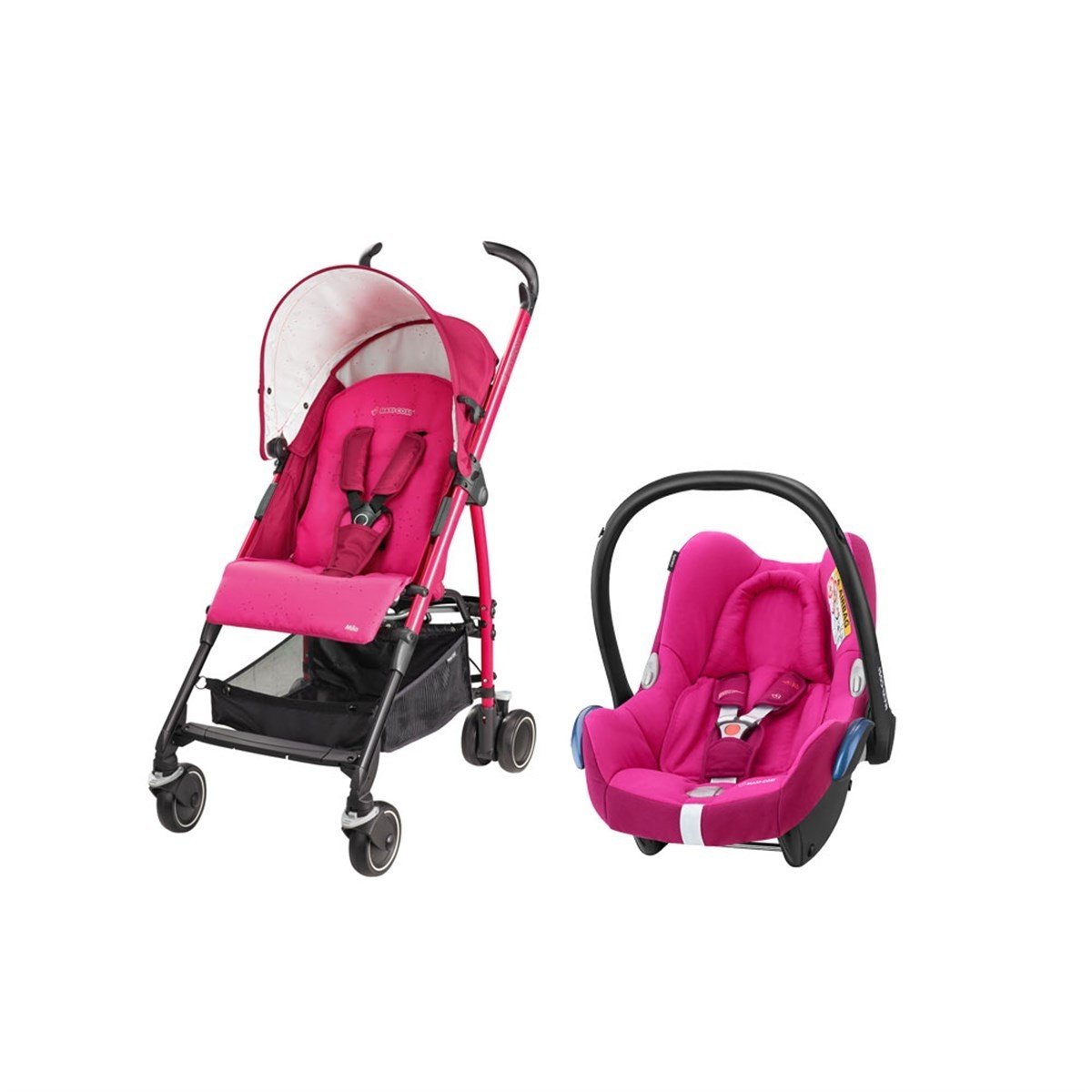 Maxi-Cosi Mila Travel Sistem Bebek Arabası / Berry Pink