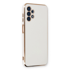 Samsung Galaxy A13 4g Kılıf Volet Silikon - Beyaz