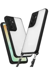 Newface Samsung Galaxy A56 Kılıf Penta Silikon Kılıf - Siyah