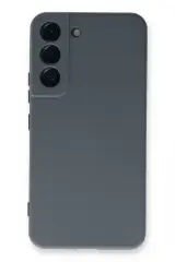 Newface Samsung Galaxy S23 Plus Kılıf Nano İçi Kadife Silikon - Gri