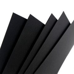 Siyah Maket Kartonu 2mm 50x70cm 5 Adet