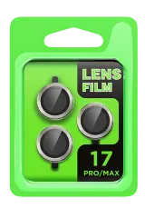 Newface Apple İphone 17 Pro Raze Metal Kamera Lens - Gri