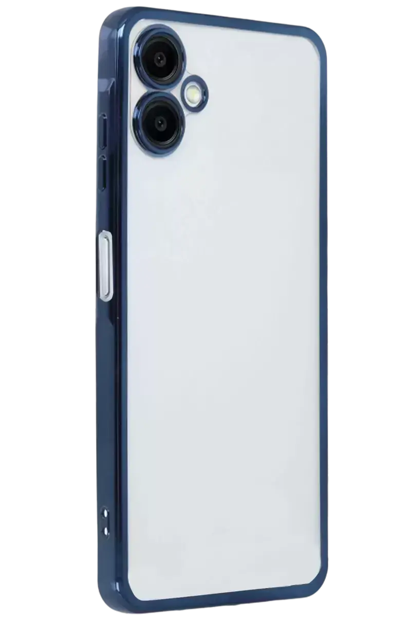 Newface Samsung Galaxy A07 4g Razer Lensli Silikon - Lacivert