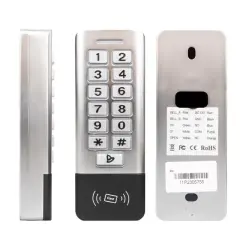 Novacom Nc-ms11p Metal Wp Şifre Matik Kart Okuyuculu Su Geçirmez