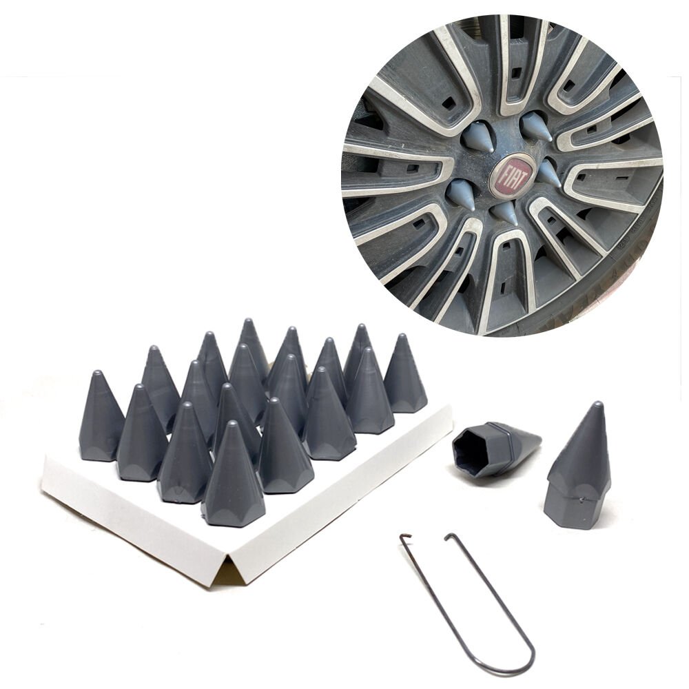 Sivri Mermi Bijon Kapağı Sökme Aparatlı Gri 19mm