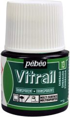 Vitrail Cam Boyası 45ml - 13 Emerald