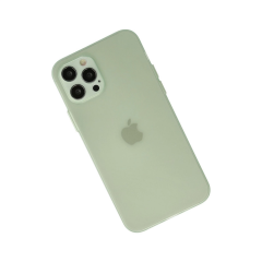 İphone 12 Pro Max Kılıf Puma Silikon - Açık Yeşil