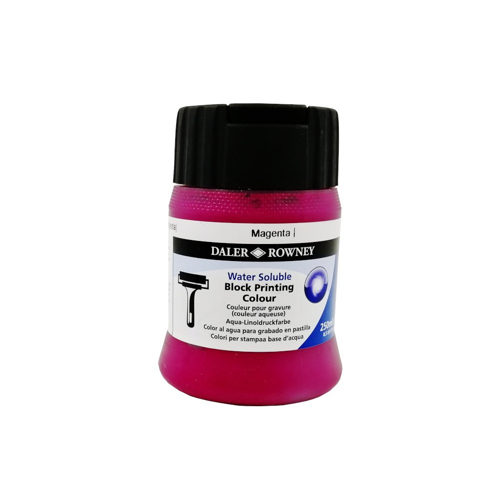 Su Bazlı Linol Baskı Boyası 250ml Magenta