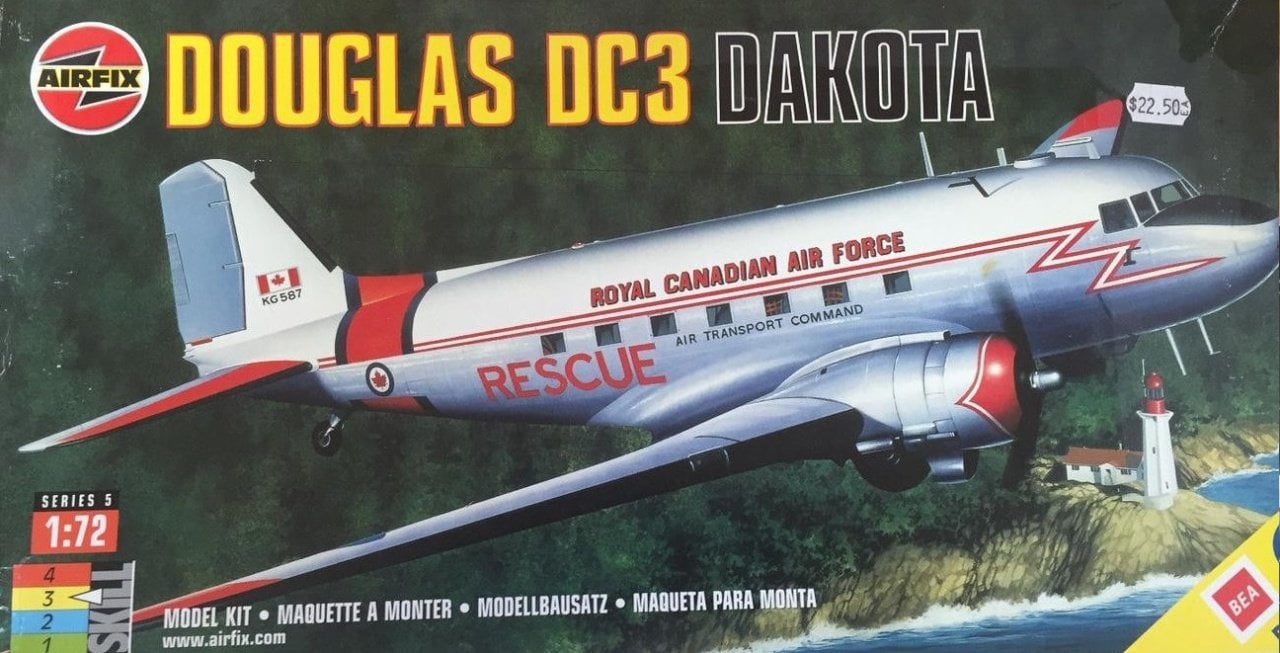 Model Uçak 1:72 Douglas DC3 Dakota N:05031