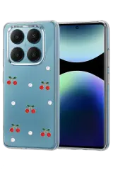 Newface Xiaomi Redmi Note 14 Pro 4g Fiyonk Desenli Kapak - Desen 9