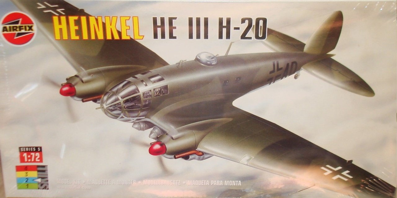 Model Uçak 1:72 Heinkel He III H-20 N:05021