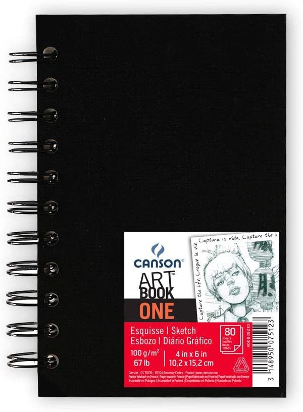 ArtBook Spiralli Eskiz Blok 10,2x15,2cm 100gr 80 Yaprak