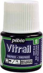 Vitrail Cam Boyası 45ml - 10 Deep Blue