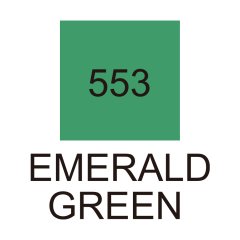 Kurecolor Fine&Brush For Manga Çift Taraflı Kalem N:553 Emerald Green