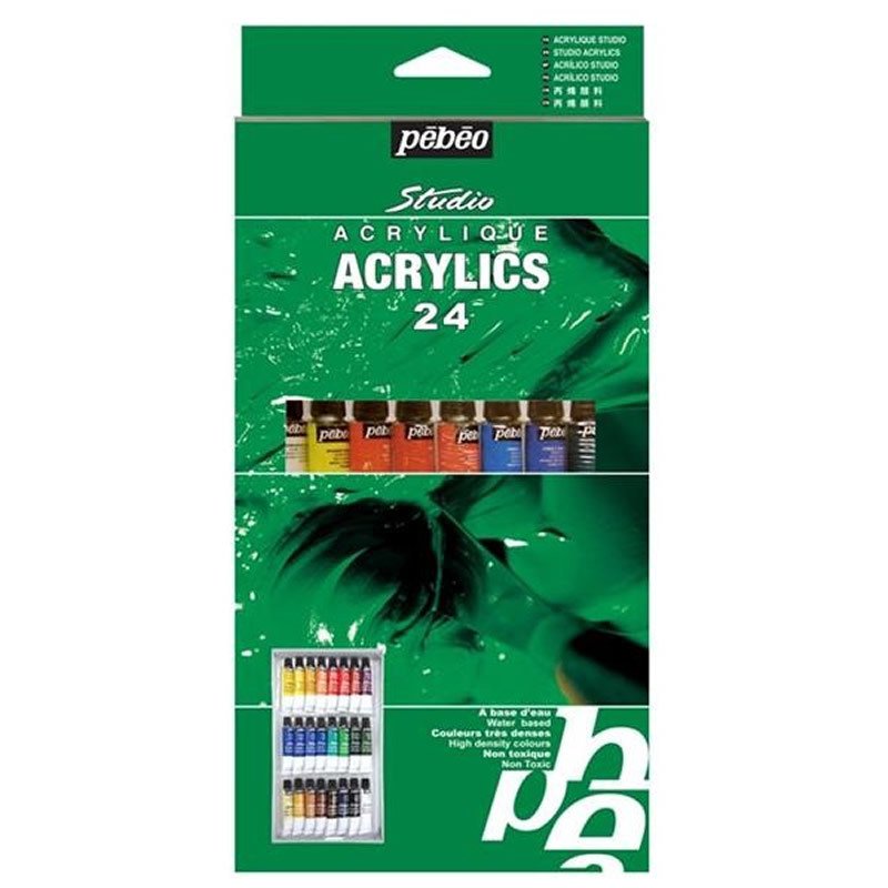 Studio Akrilik Boya Set 24 x 12ml