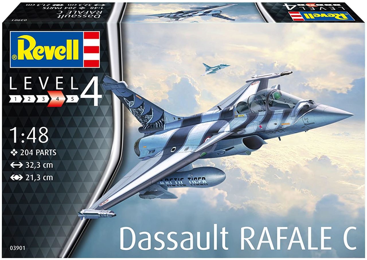 Dassault Rafale C Model Uçak 1:48 N:3901