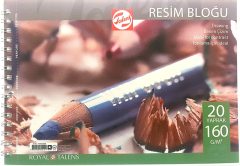 Talens Spiralli Çizim Defteri A4 160 gr 20 Sf