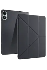 Newface Xiaomi Redmi Pad Pro 12.1 Kılıf Kalemlikli Mars Tablet Kılıfı - Siyah