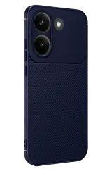 Newface Xiaomi Poco X8 Pro Auto Focus Karbon Kapak - Lacivert